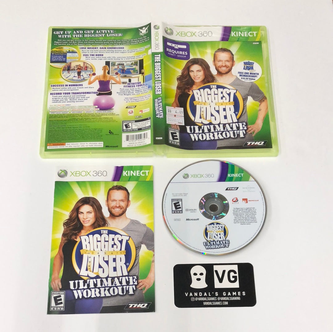 Xbox 360 - The Biggest Loser Ultimate Workout Microsoft Xbox 360 Complete #111