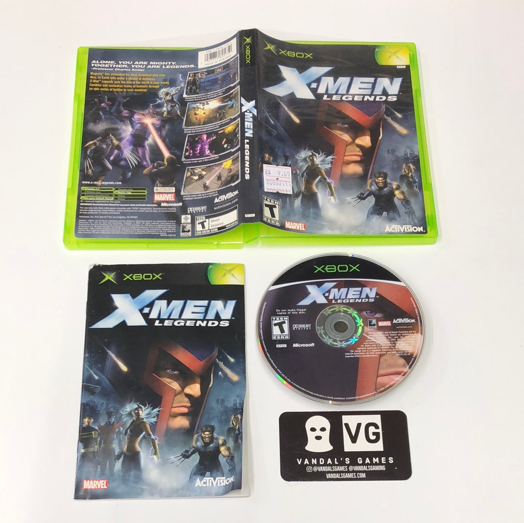 Xbox - X-men Legends Microsoft Xbox Complete #111