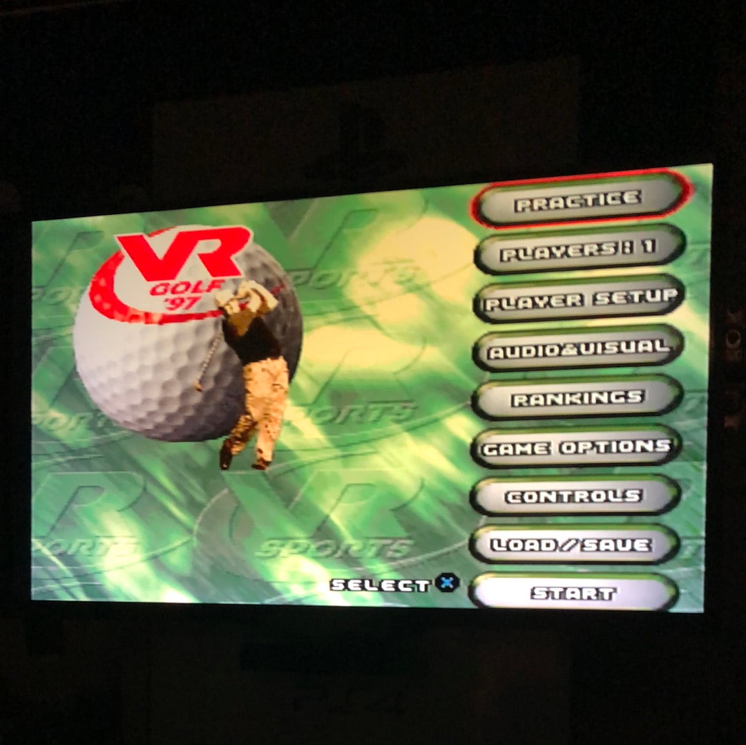 Ps1 - VR Golf 97 Sony PlayStation 1 Complete #1184