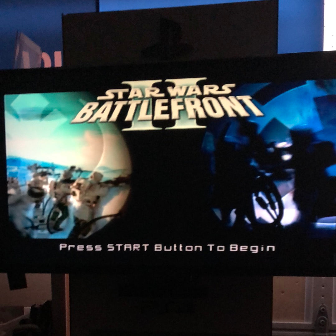 Ps2 - Star Wars Battlefront II Sony PlayStation 2 Complete #1184