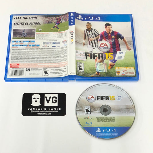 Ps4 - Fifa 15 Sony PlayStation 4 W/ Case #111