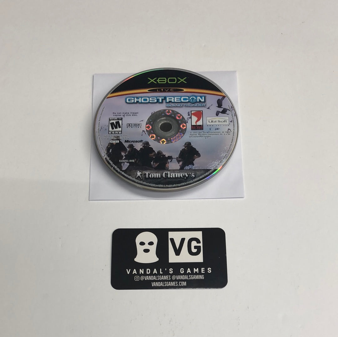 Xbox - Tom Clancy's Ghost Recon Island Thunder Microsoft Xbox Disc Only #111