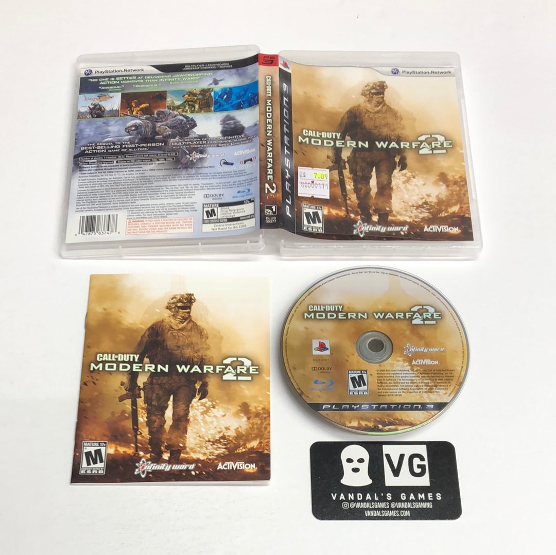 Ps3 - Call of Duty Modern Warfare 2 Sony PlayStation 3 Complete #111