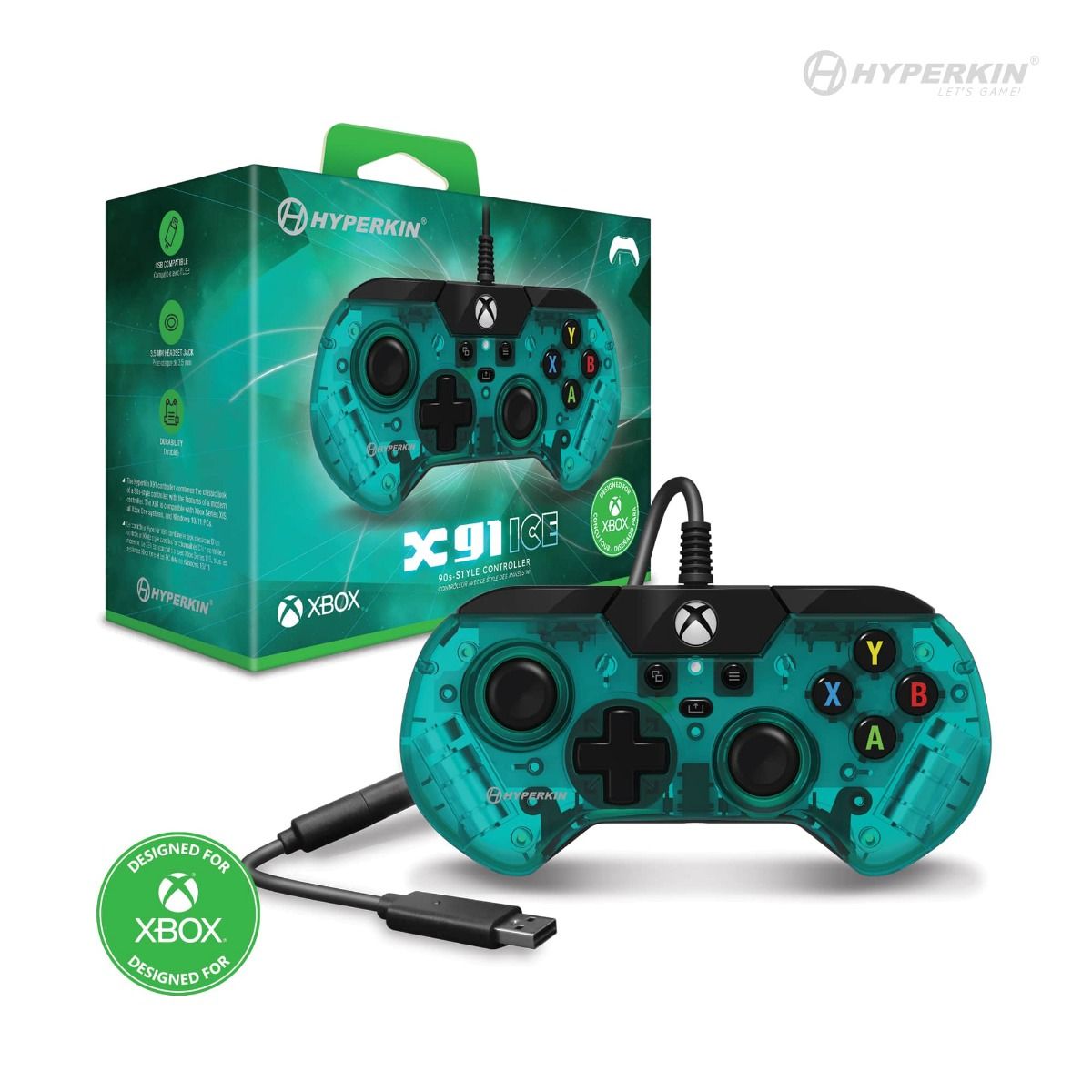 XSX - X91 Wired Controller Licensed by Xbox Brand New Options