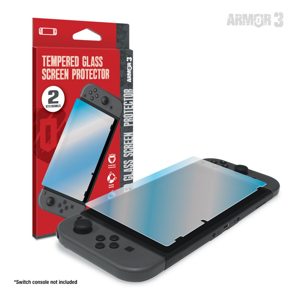 Switch - Tempered Glass Screen Protectors Brand New