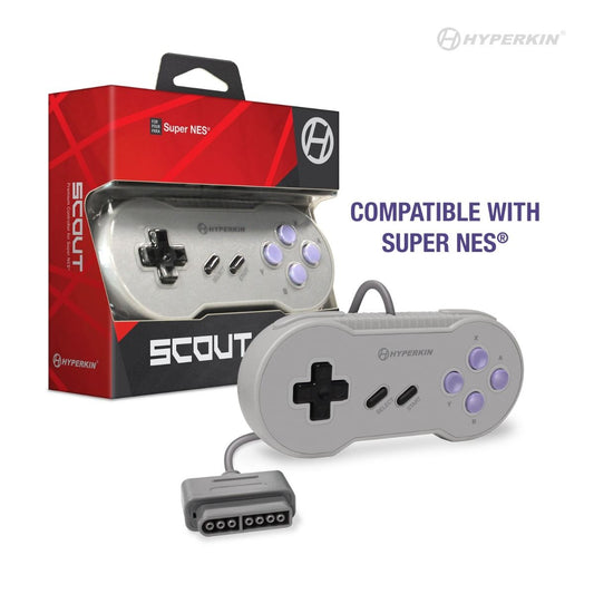 Snes - Scout Premium Controller Options Brand New