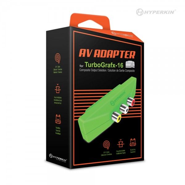 TG16 - Turbografx Av Adapter Brand New #111