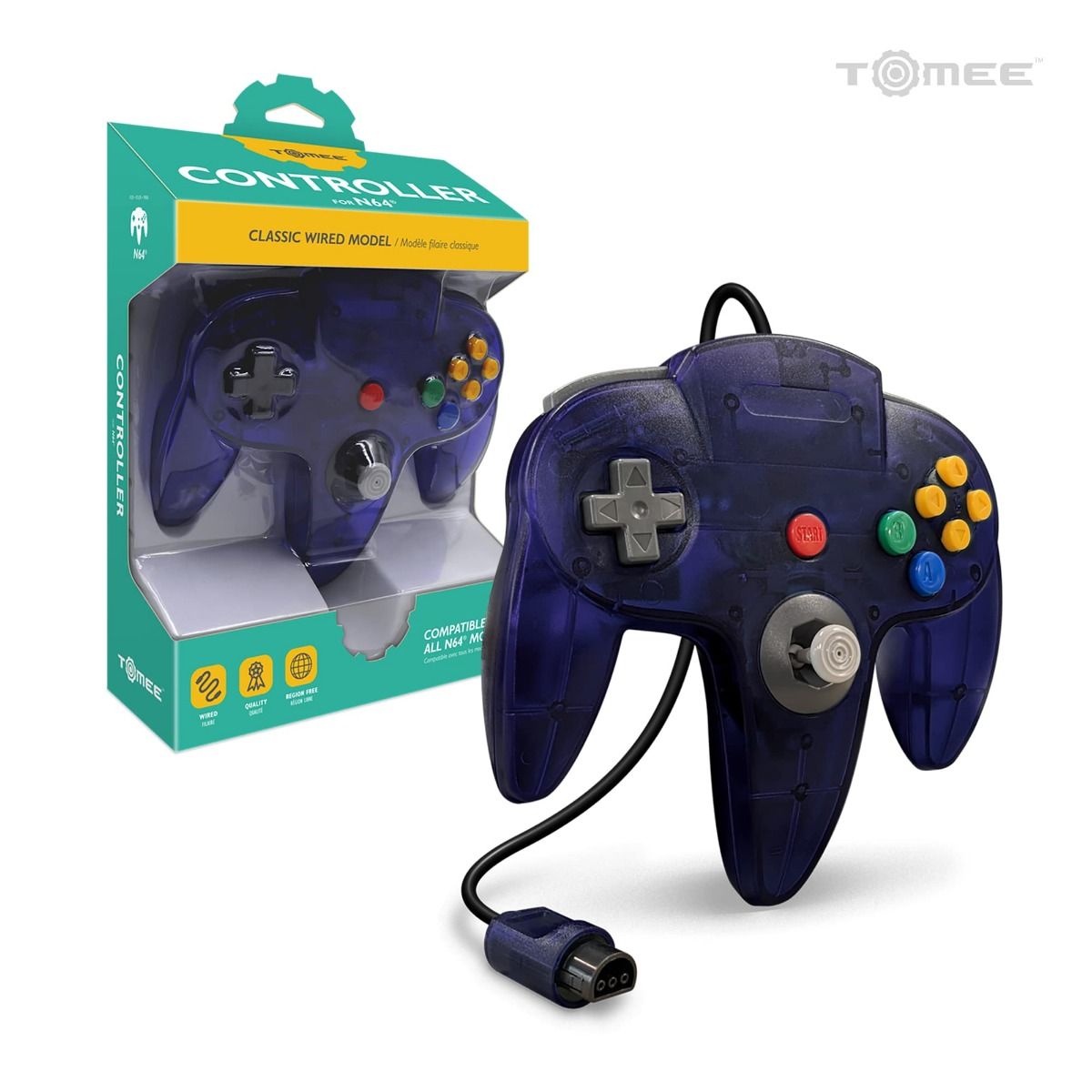 N64 - Tomee Brand Controller Grey - Brand New