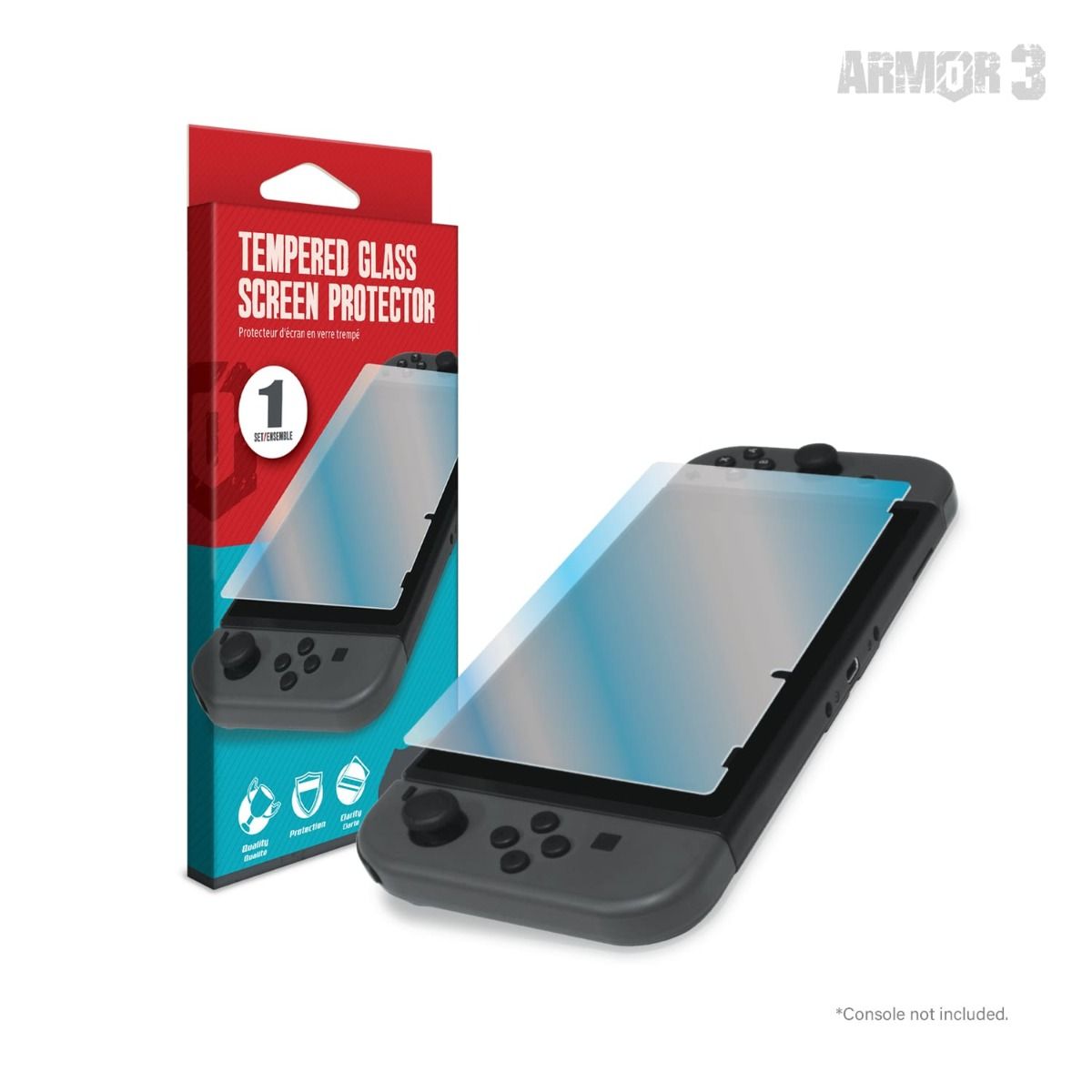 Switch - Tempered Glass Screen Protectors Brand New