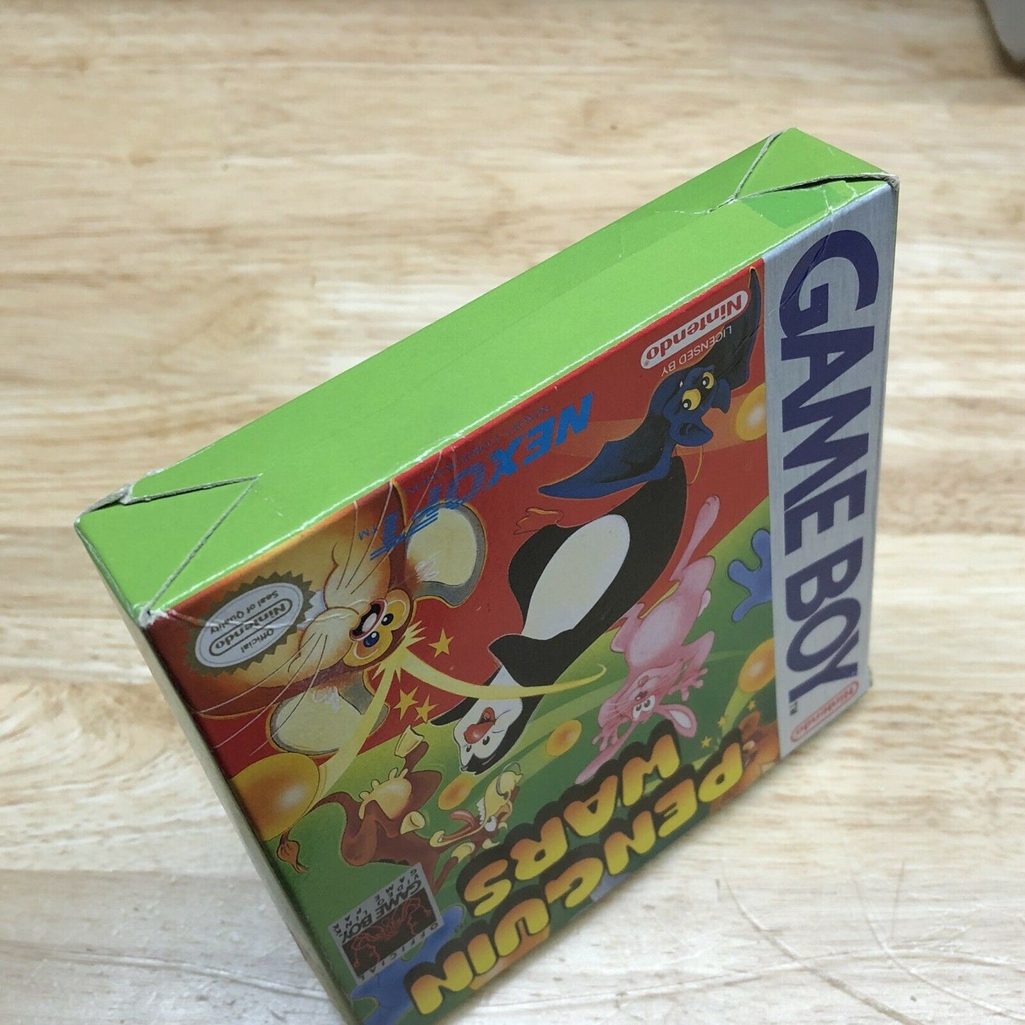 GB - Penguin Wars Nintendo GameBoy 1990 Complete Cib
