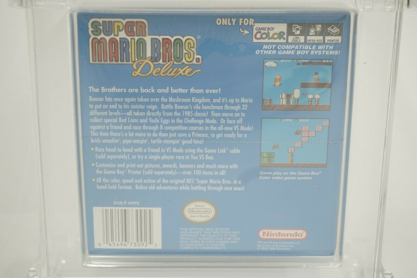 Complete Super Mario Bros. Deluxe GameBoy Color Game For Sale