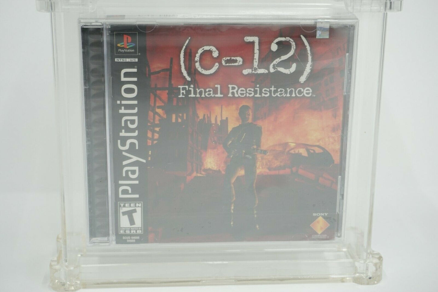 Graded - Ps1 C-12 Final Resistance Wata 8.5 B+ VGA Brand New Playstation 1