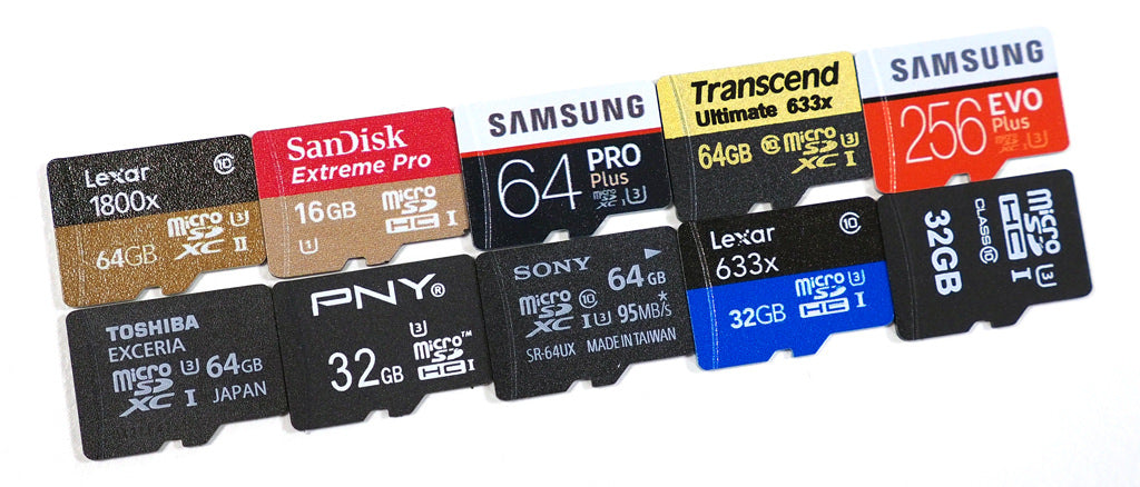 Misc - Micro SD Card Choose Size + Adapter Options